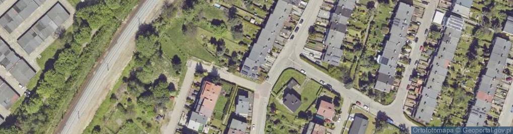 Zdjęcie satelitarne Lotników ul.