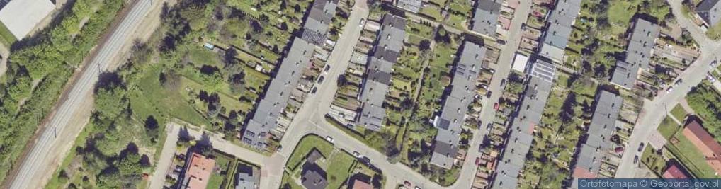 Zdjęcie satelitarne Lotników ul.