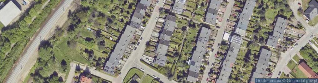 Zdjęcie satelitarne Lotników ul.