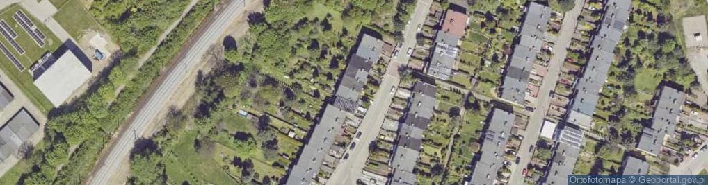 Zdjęcie satelitarne Lotników ul.