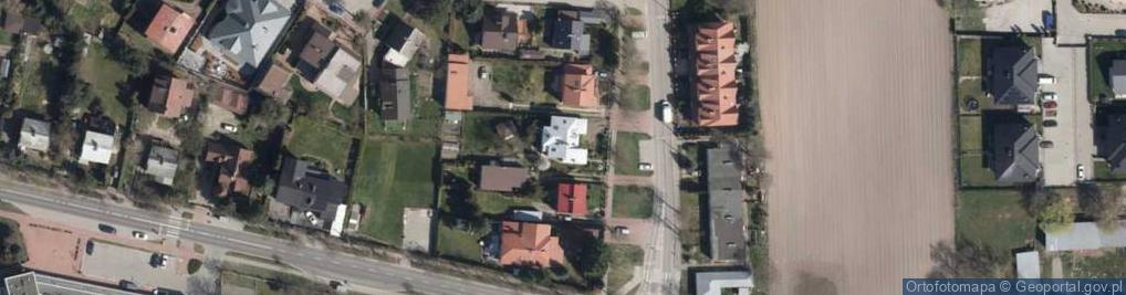 Zdjęcie satelitarne Lotnicza ul.