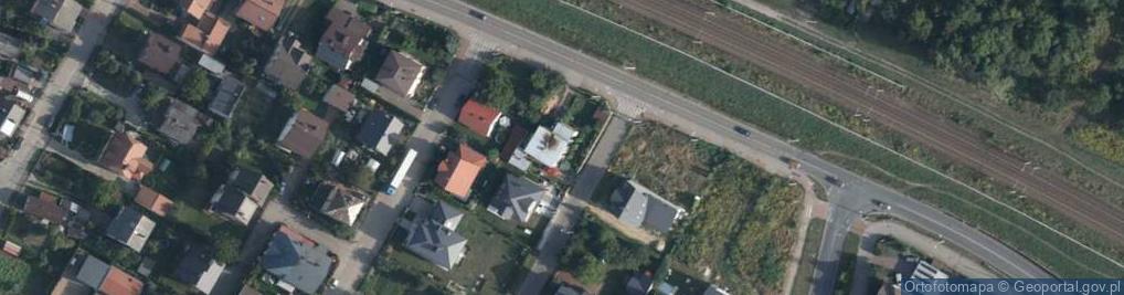 Zdjęcie satelitarne Lotników ul.