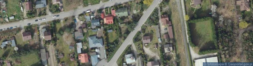 Zdjęcie satelitarne Łódzka ul.