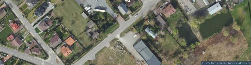 Zdjęcie satelitarne Łódzka ul.