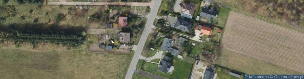 Zdjęcie satelitarne Łódzka ul.