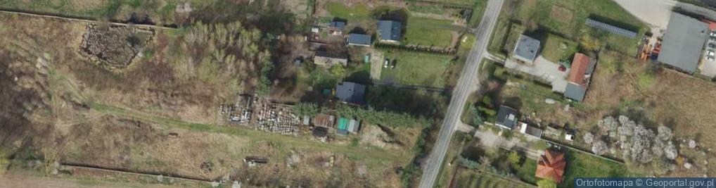 Zdjęcie satelitarne Łódzka ul.