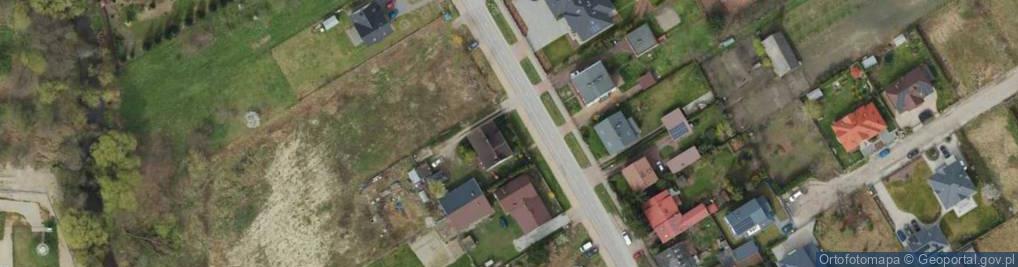 Zdjęcie satelitarne Łowicka ul.