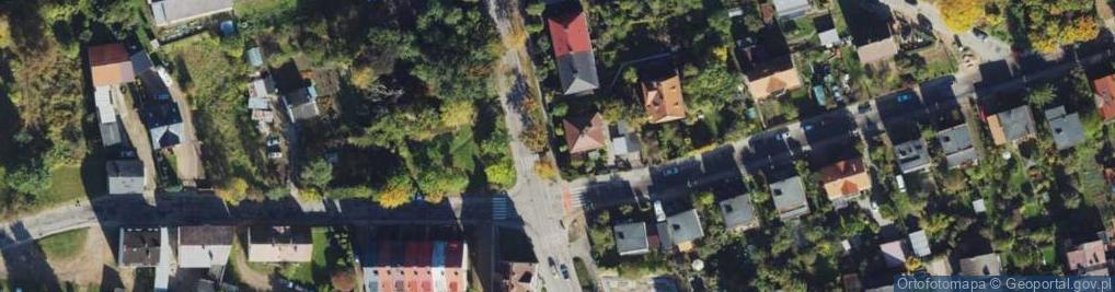 Zdjęcie satelitarne Lotha, prof. ul.