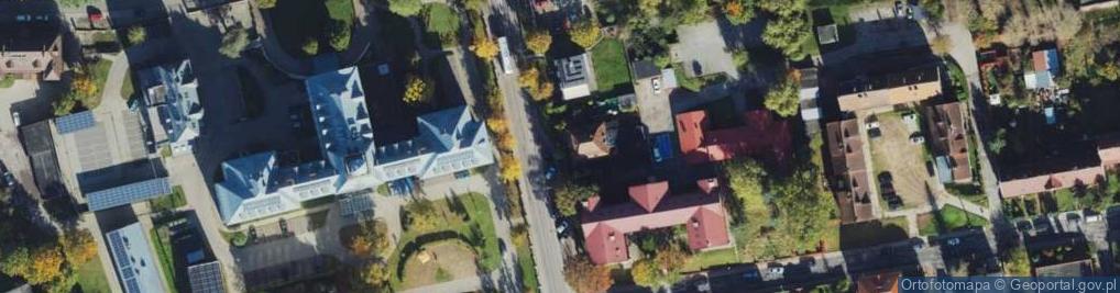 Zdjęcie satelitarne Lotha, prof. ul.