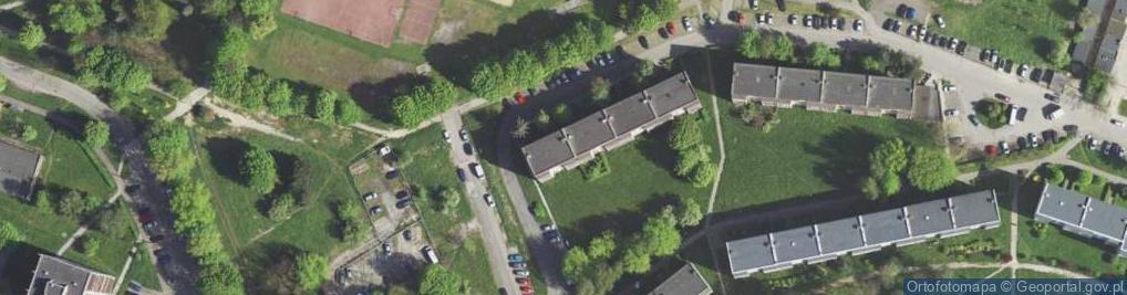 Zdjęcie satelitarne Łomżyńska ul.