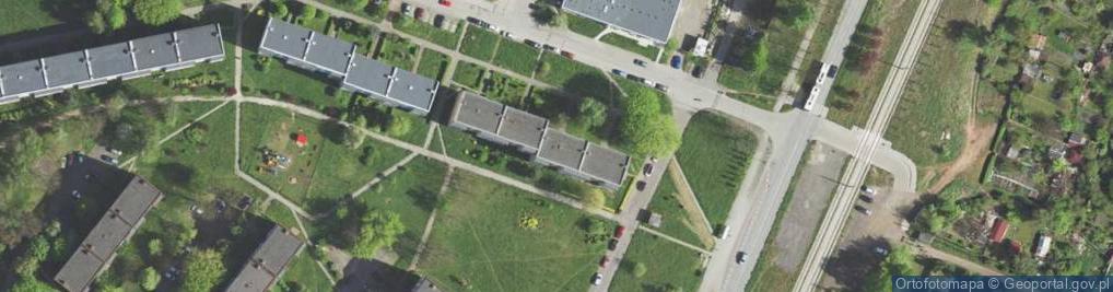 Zdjęcie satelitarne Łomżyńska ul.