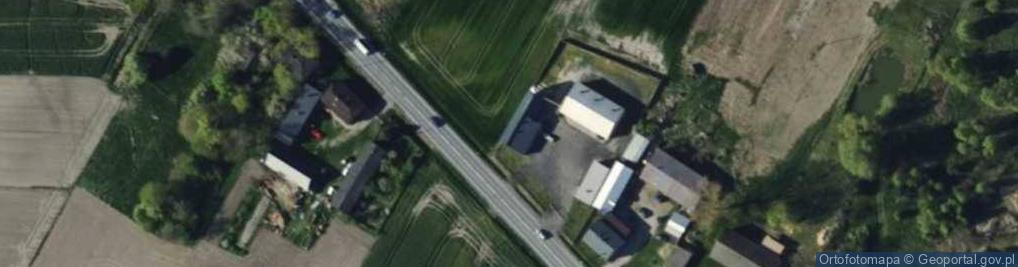 Zdjęcie satelitarne Łódzka ul.