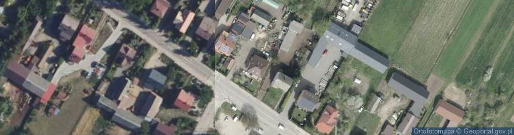 Zdjęcie satelitarne Łomżyńska ul.