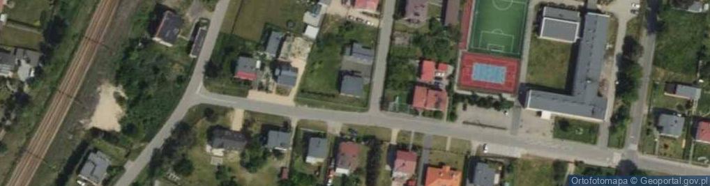Zdjęcie satelitarne Lompy Józefa ul.