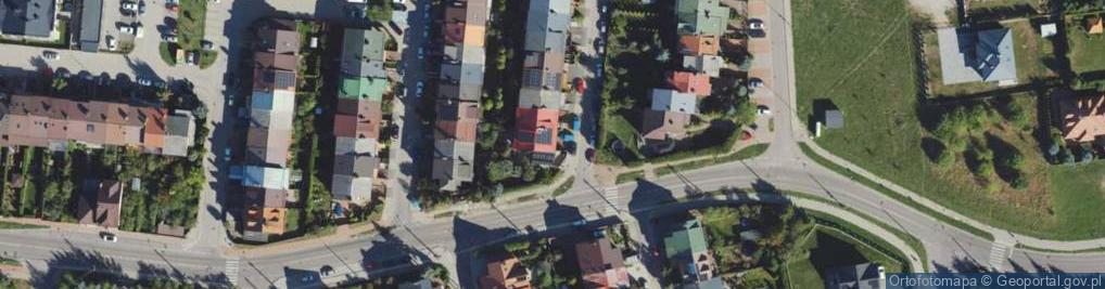 Zdjęcie satelitarne Łomżyńska ul.