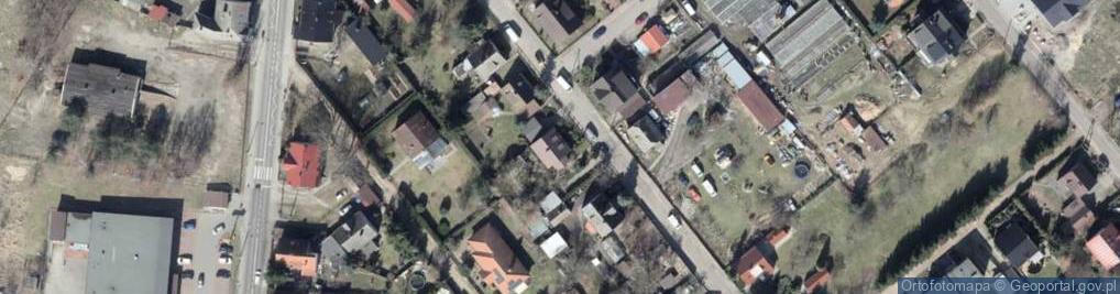Zdjęcie satelitarne Łowczych ul.