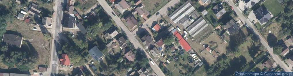 Zdjęcie satelitarne Łowczych ul.