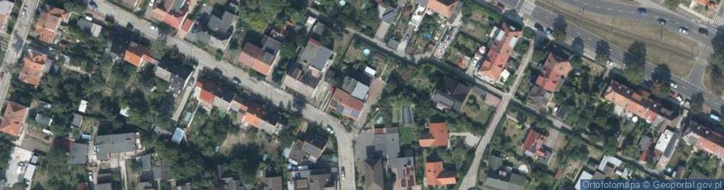 Zdjęcie satelitarne Łódzka ul.