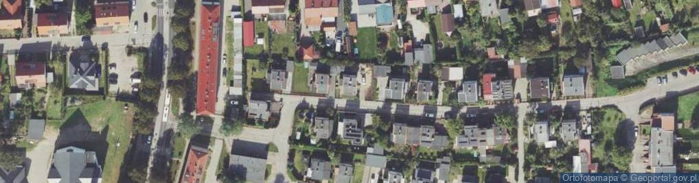 Zdjęcie satelitarne Łódzka I ul.