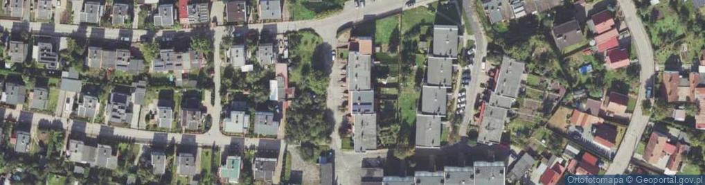 Zdjęcie satelitarne Łódzka I ul.