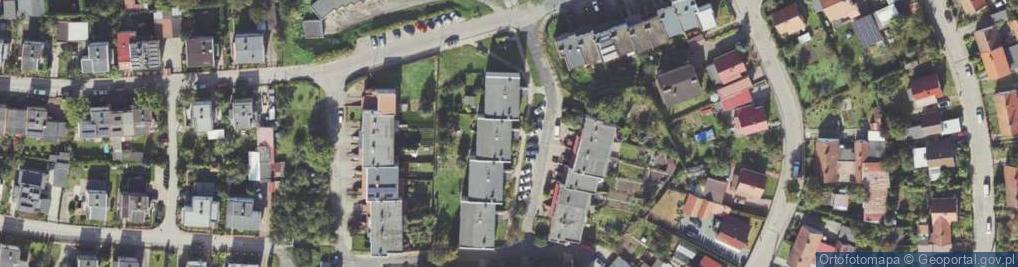 Zdjęcie satelitarne Łódzka I ul.