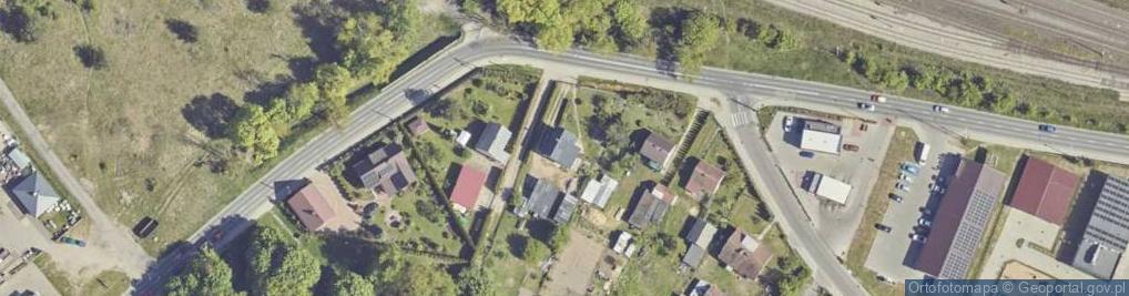 Zdjęcie satelitarne Łomżyńska ul.