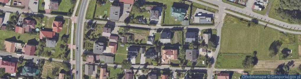 Zdjęcie satelitarne Łomnickiego Tadeusza ul.