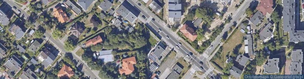 Zdjęcie satelitarne Łódzka ul.