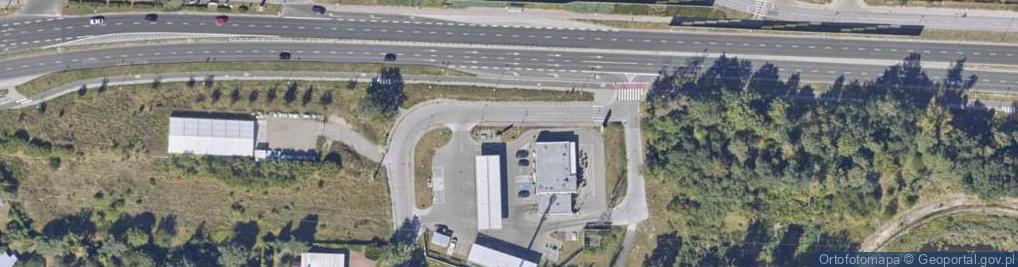 Zdjęcie satelitarne Łódzka ul.