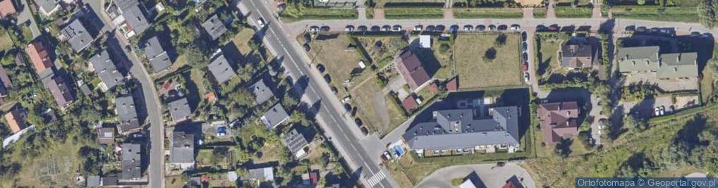 Zdjęcie satelitarne Łódzka ul.