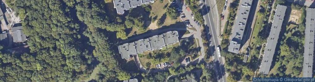 Zdjęcie satelitarne Łódzka ul.