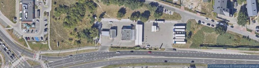 Zdjęcie satelitarne Łódzka ul.