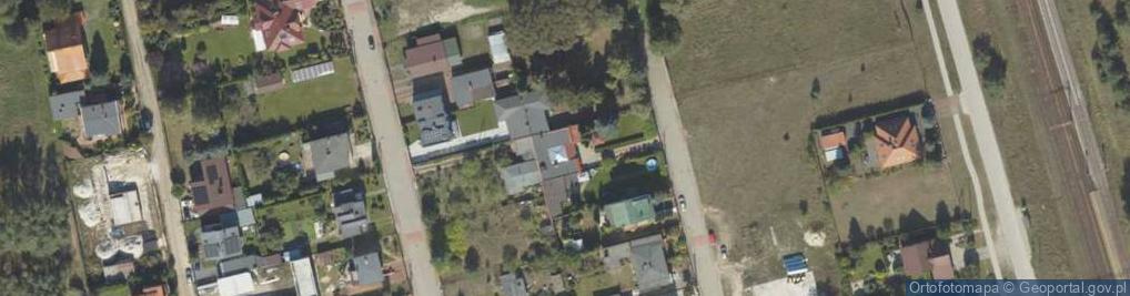 Zdjęcie satelitarne Łosiowa ul.