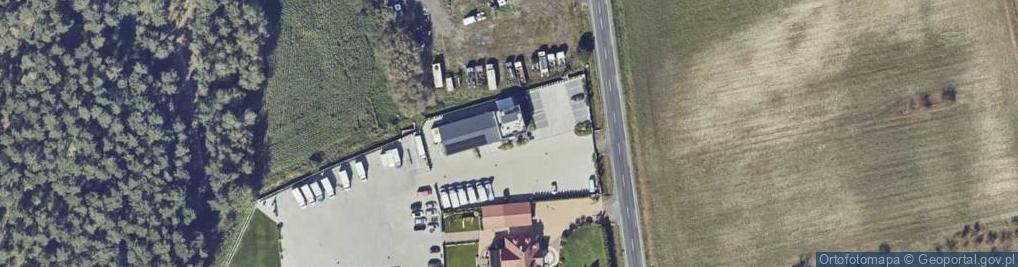 Zdjęcie satelitarne Łódzka ul.