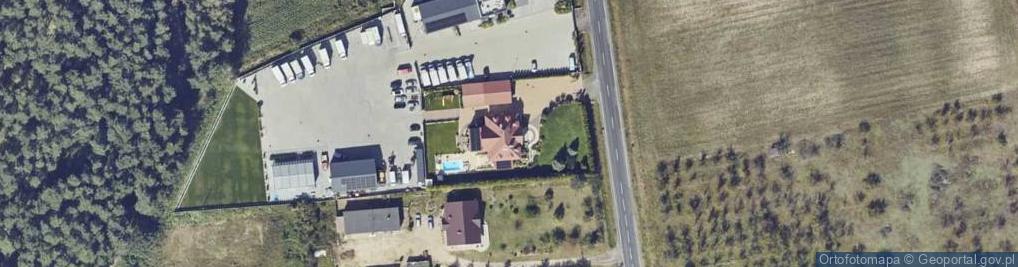 Zdjęcie satelitarne Łódzka ul.