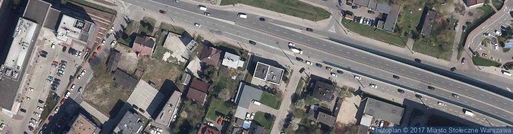 Zdjęcie satelitarne Łopuszańska ul.