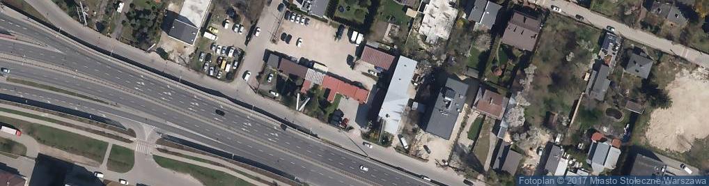 Zdjęcie satelitarne Łopuszańska ul.