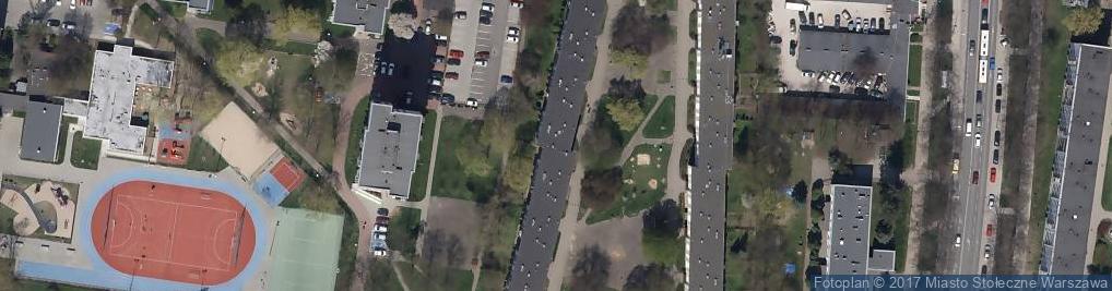 Zdjęcie satelitarne Łojewska ul.