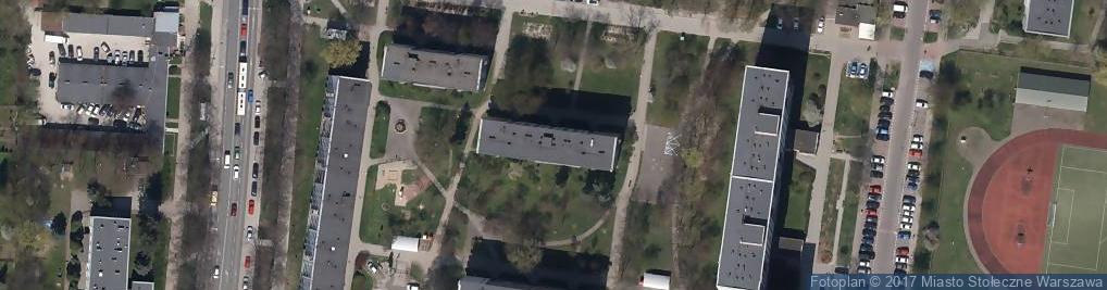 Zdjęcie satelitarne Łojewska ul.