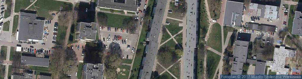 Zdjęcie satelitarne Łojewska ul.