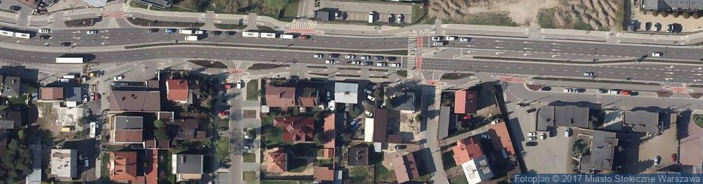 Zdjęcie satelitarne Łodygowa ul.