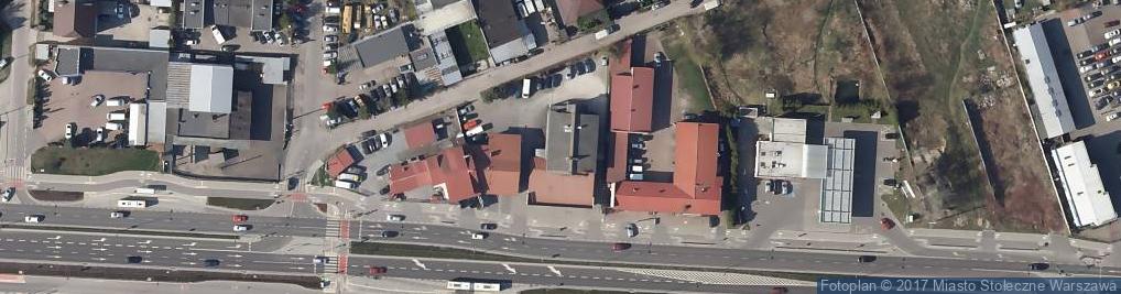 Zdjęcie satelitarne Łodygowa ul.