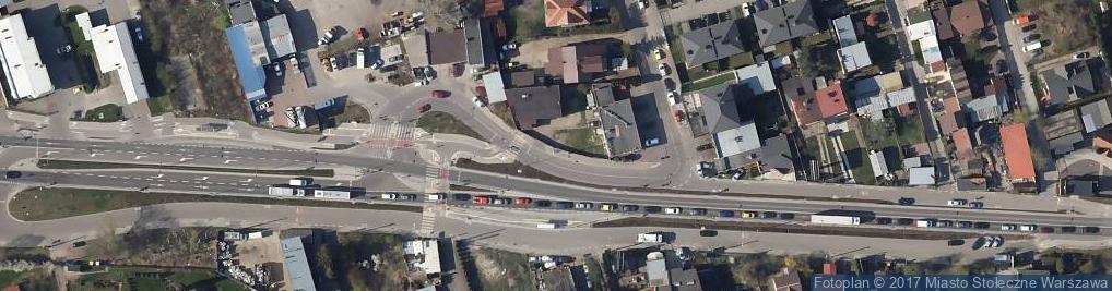 Zdjęcie satelitarne Łodygowa ul.