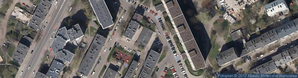Zdjęcie satelitarne Łochowska ul.