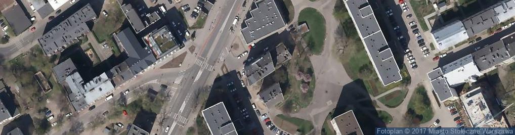Zdjęcie satelitarne Łomżyńska ul.