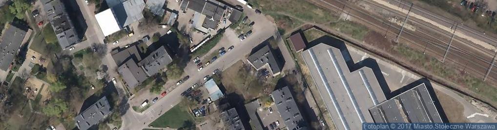 Zdjęcie satelitarne Łomżyńska ul.