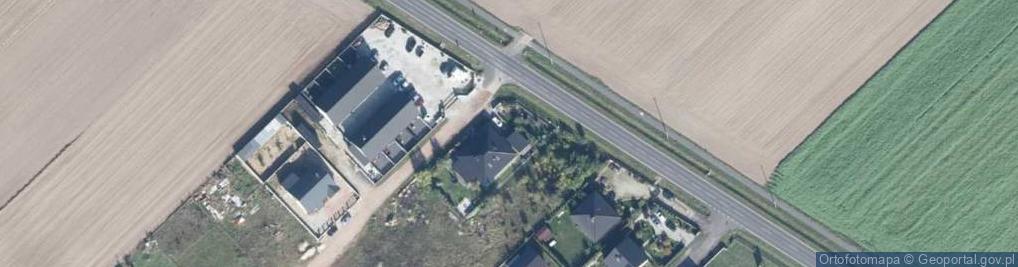 Zdjęcie satelitarne Łódzka ul.