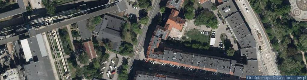 Zdjęcie satelitarne Łowiecka ul.