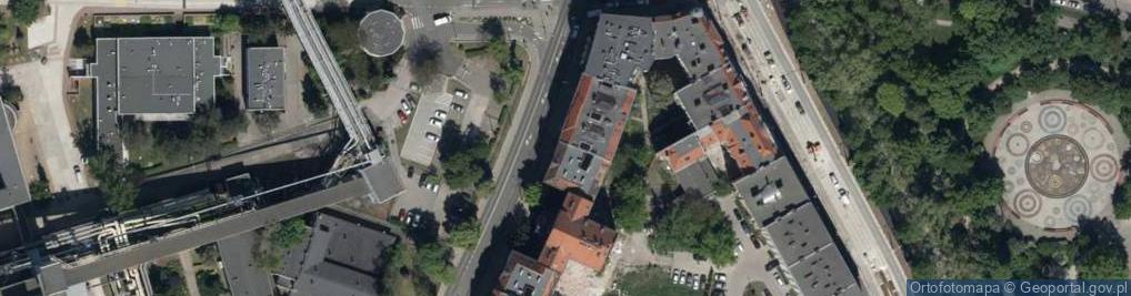 Zdjęcie satelitarne Łowiecka ul.