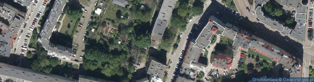 Zdjęcie satelitarne Łódzka ul.
